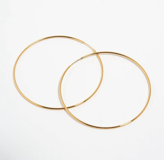 Endless Hoop Earrings